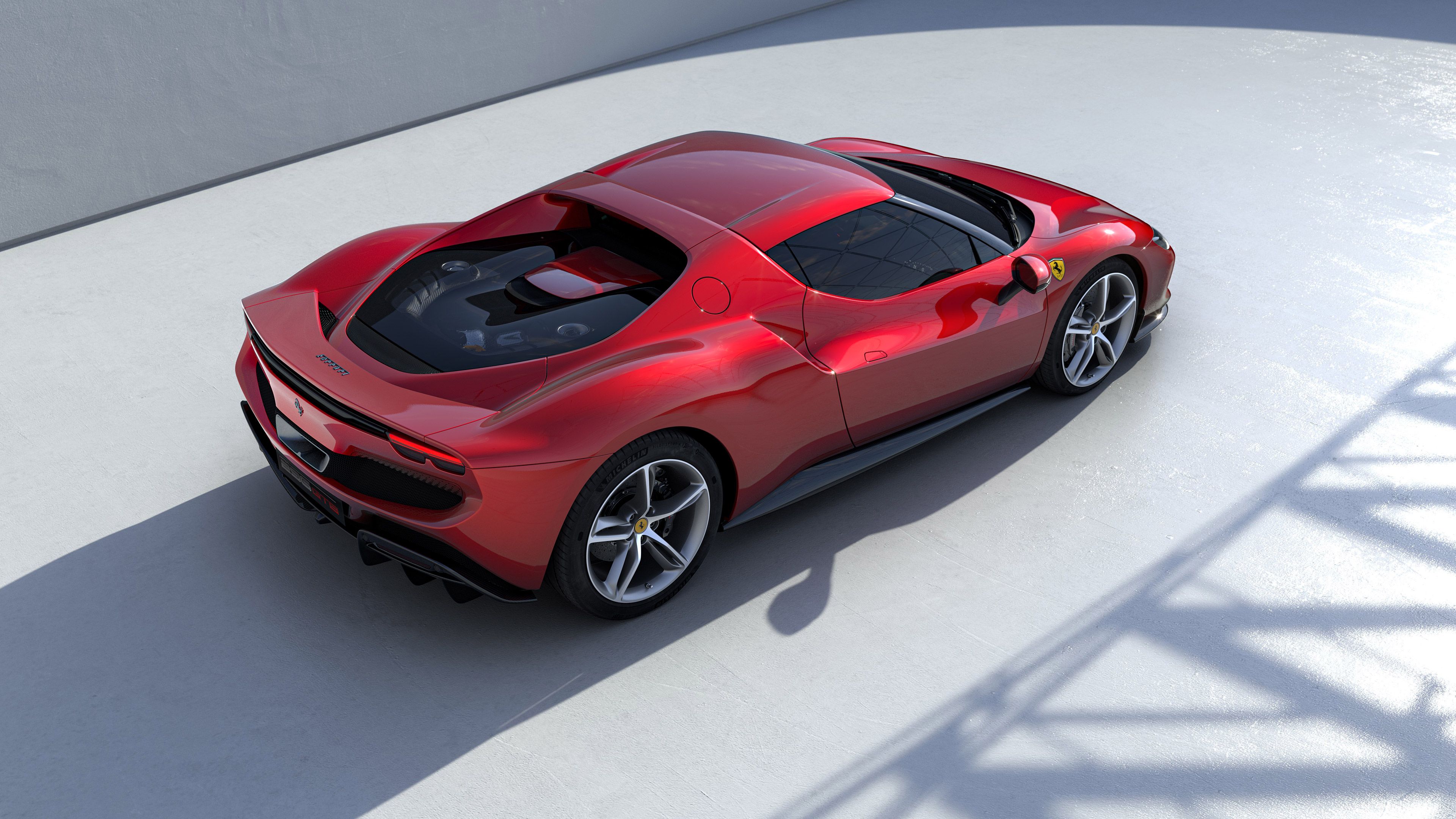 2022 Ferrari 296 GTB 4k Ultra HD Wallpaper