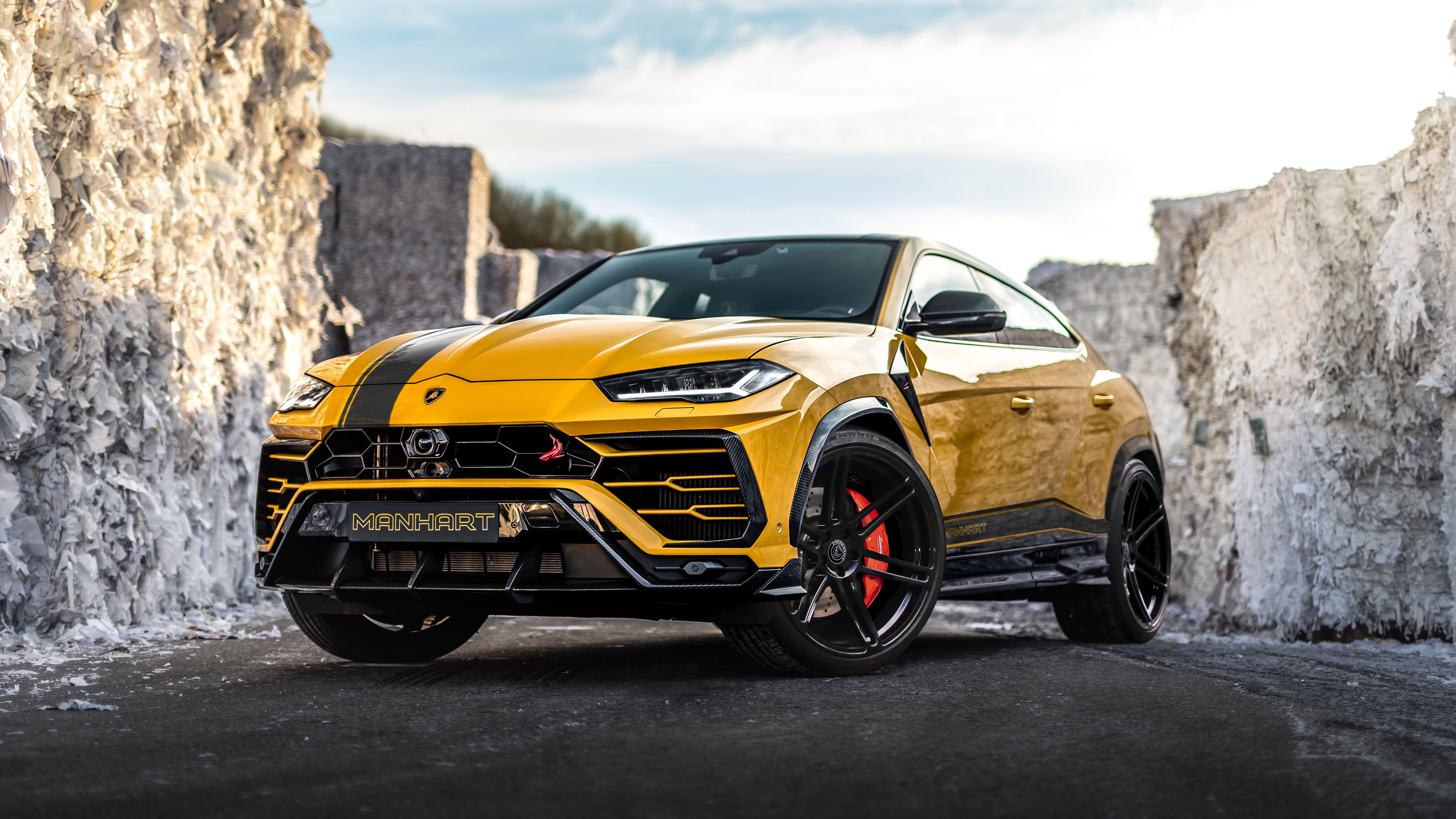 Lamborghini Urus Wallpaper 4K, Manhart Performance, 5K