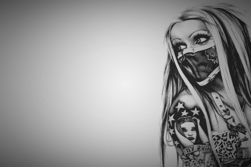Free download Beautiful Girl Tattoo Arm Black and White Painting wallpaper Best HD [1050x700] for your Desktop, Mobile & Tablet. Explore Tattoo Women Wallpaper Free. Free Wallpaper Image of