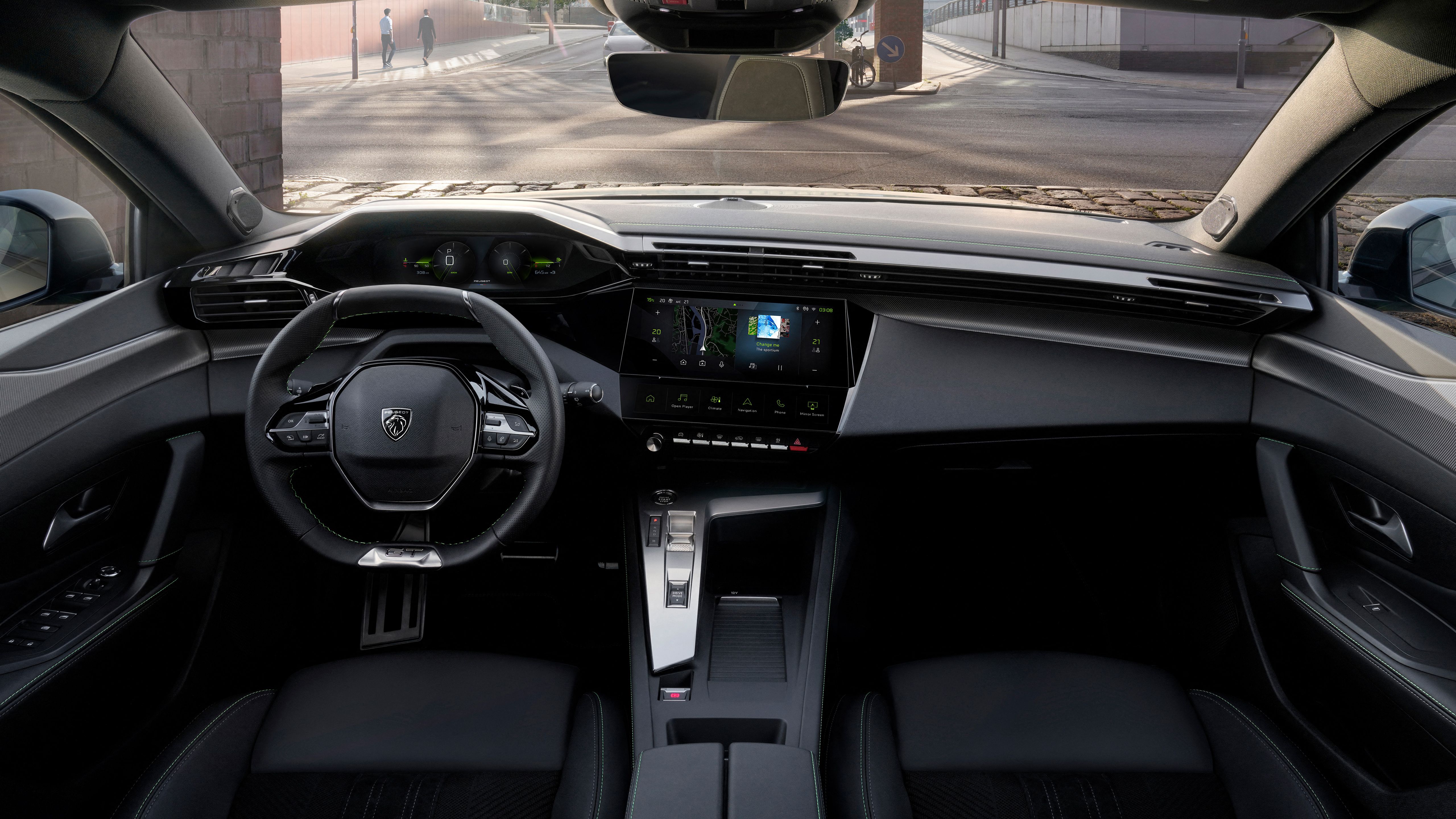 Peugeot 308 SW GT 2021 5K Interior Wallpaper. HD Car Wallpaper
