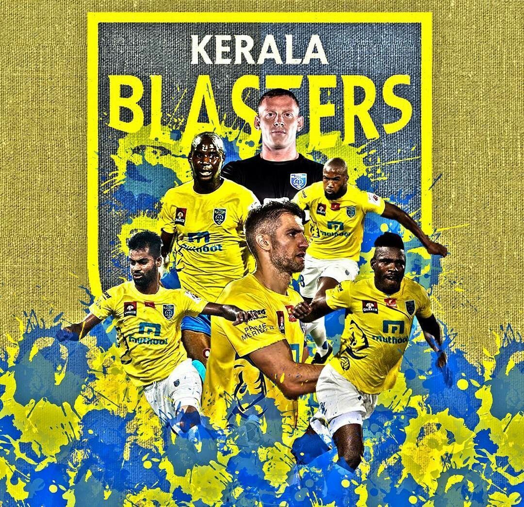 Kerala Blasters Team Wallpapers - Wallpaper Cave