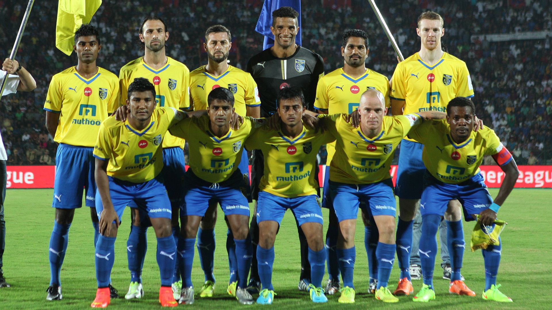 Kerala Blasters Team Wallpapers - Wallpaper Cave