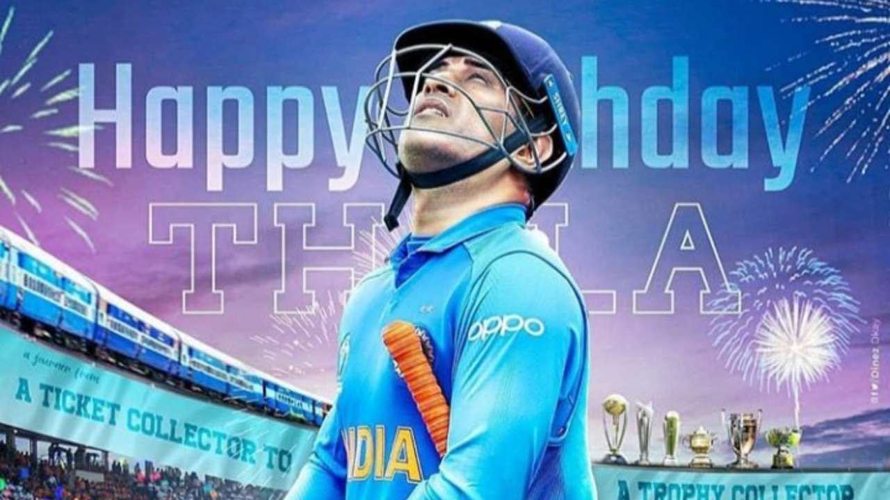 Inspiration, idol, hero': Twitterati wish 'Thala' MS Dhoni on birthday as former Indian skipper turns 39