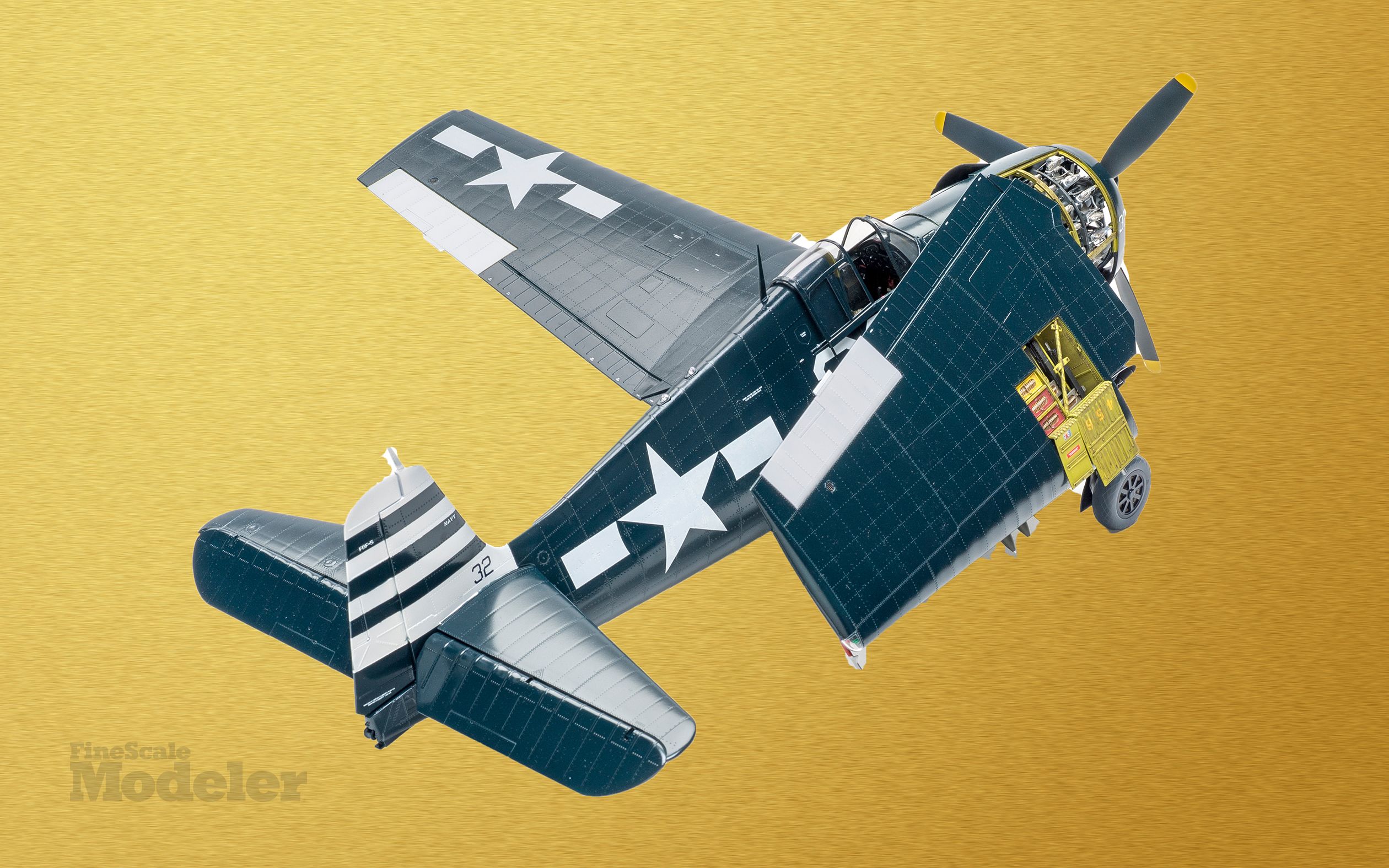 Free Wallpaper Of Airfix Grumman F6F 5 Hellcat. FineScale Modeler Magazine