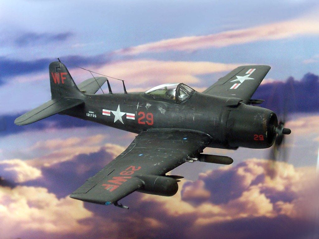 1:72 Grumman F6F 7N “Hellcat”, Aircraft '29 WF' Of United