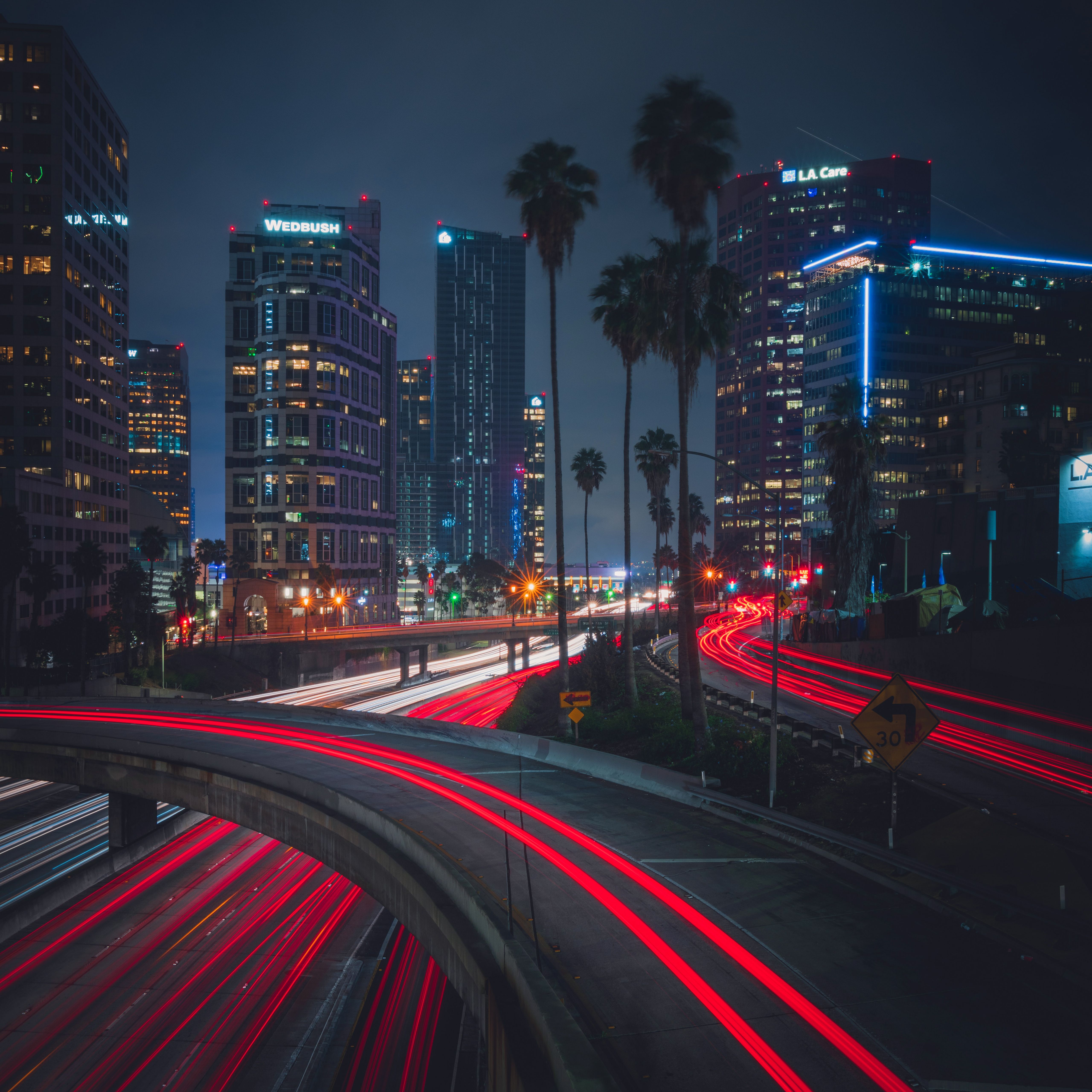 City Night Summer La Nature Wallpaper