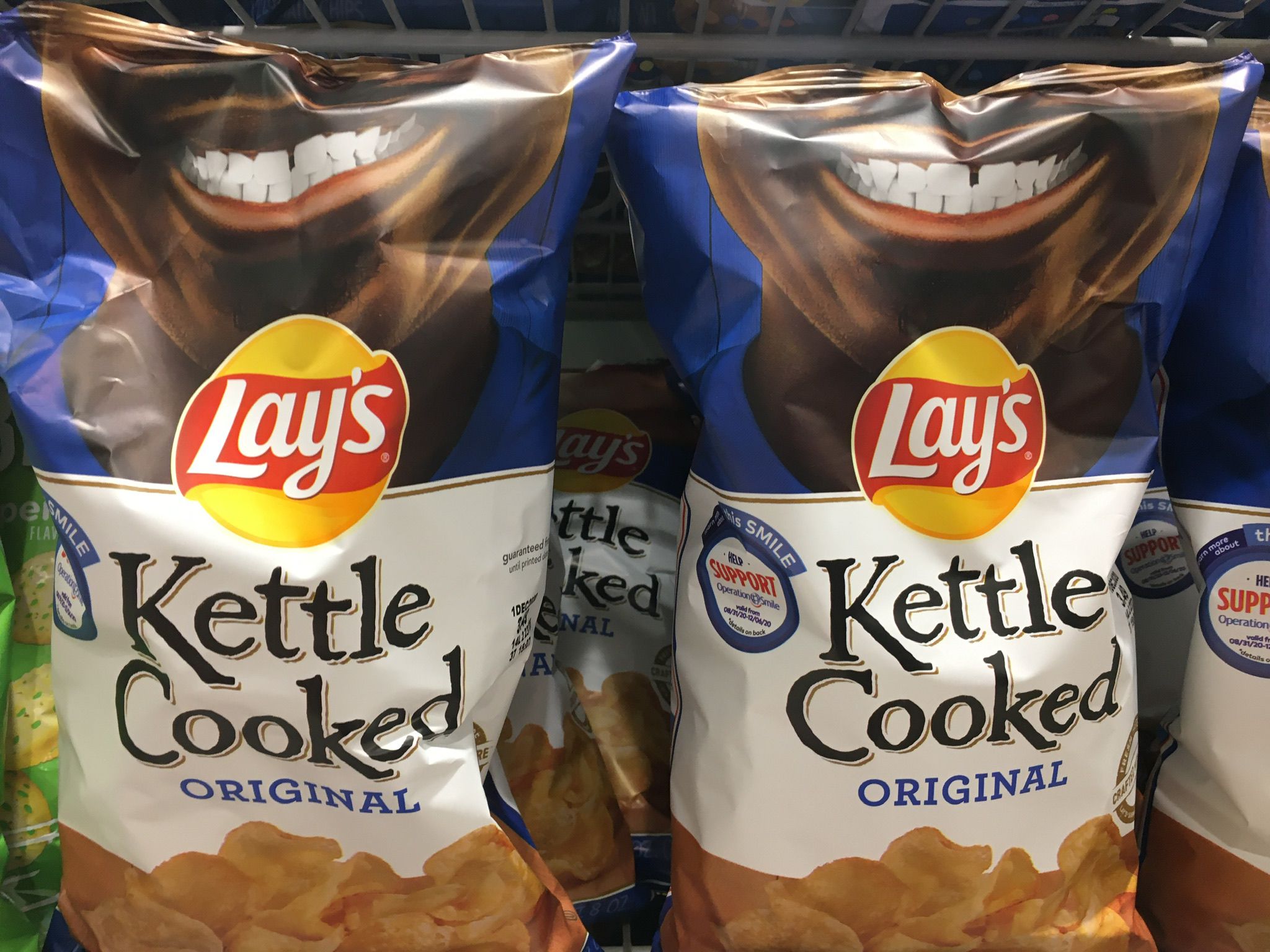 Why is an Alabama man's face on Lay's potato chip bags?