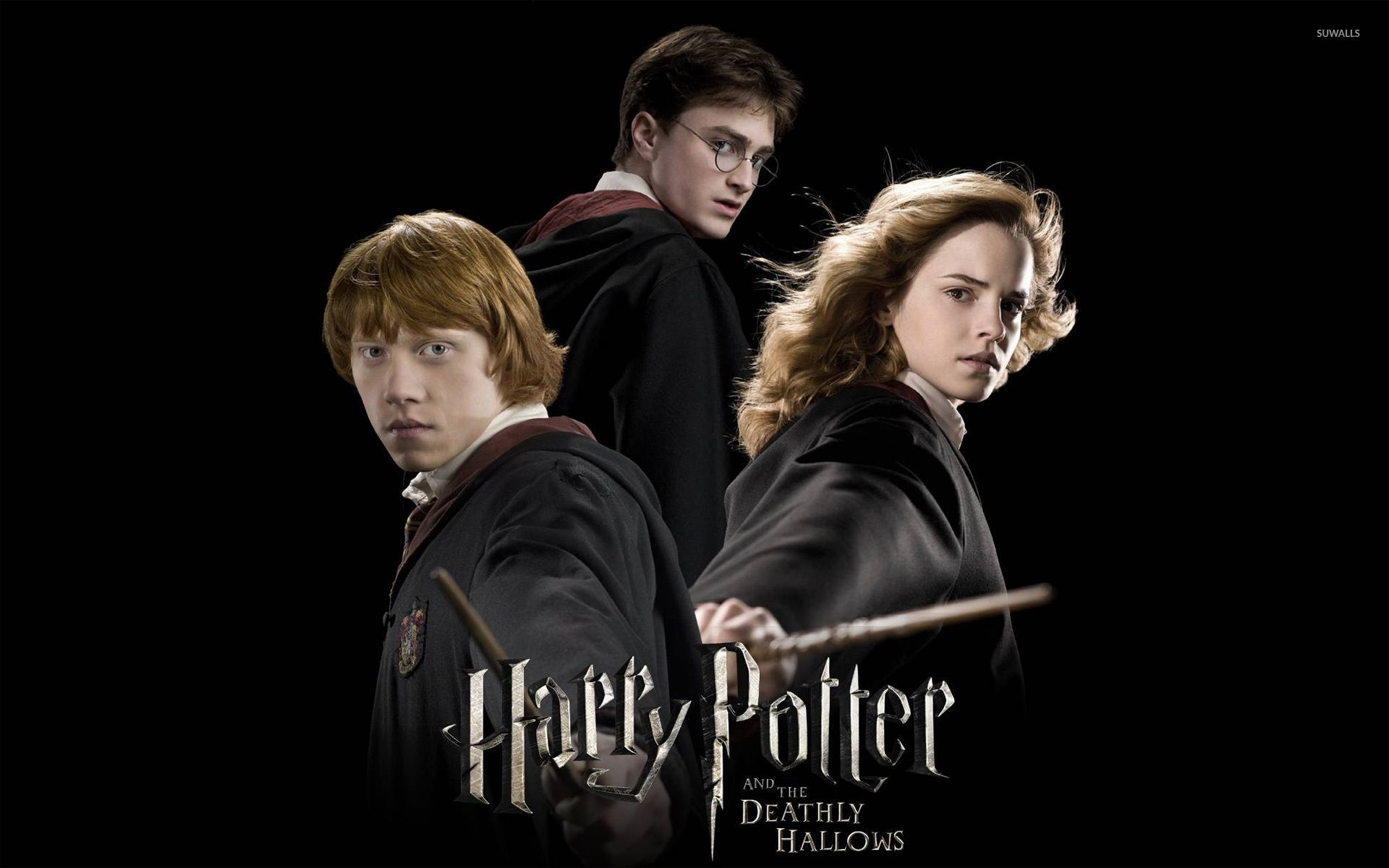 Harry, Ron And Hermione Wallpapers - Wallpaper Cave