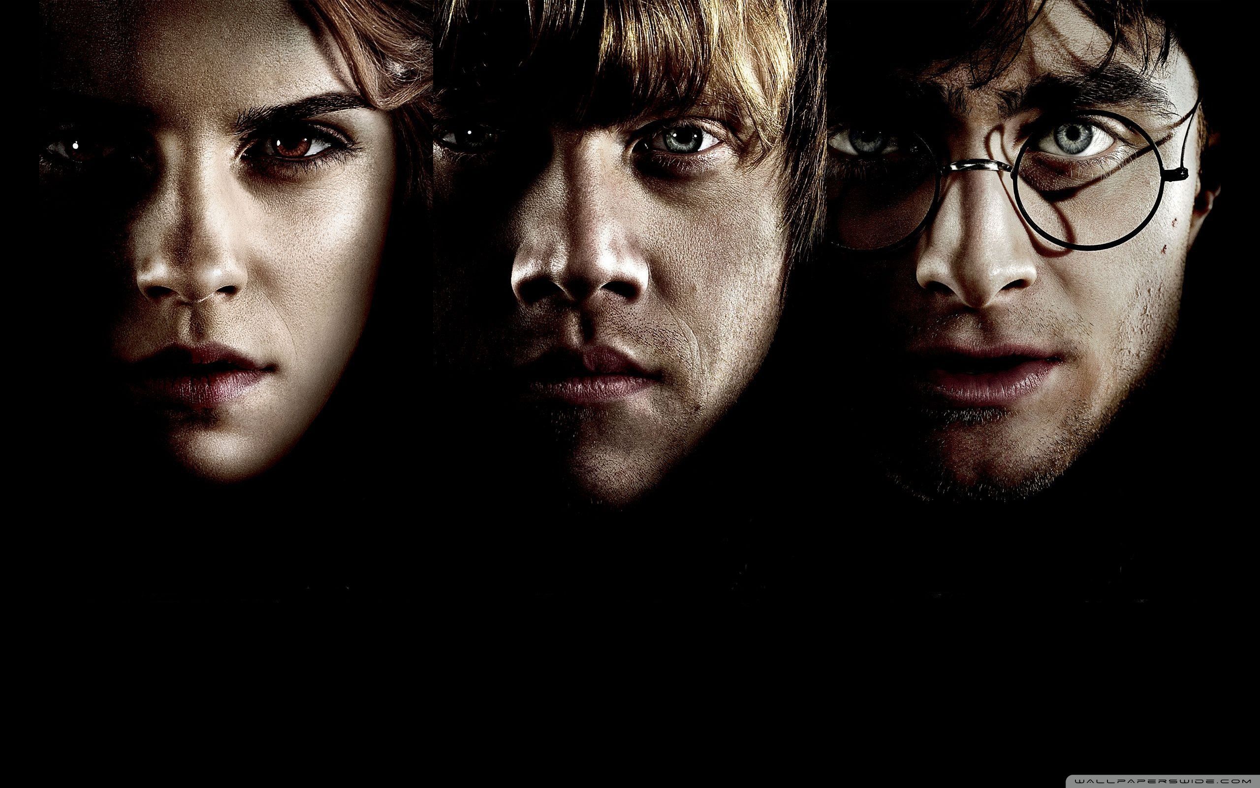 Harry Potter Wallpaper Harry Ron And Hermione