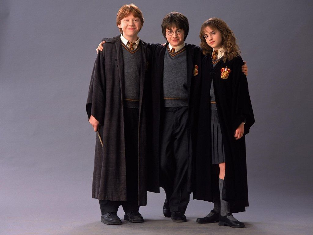 Harry, Ron and Hermione wallpaper, Ron and Hermione wallpaper