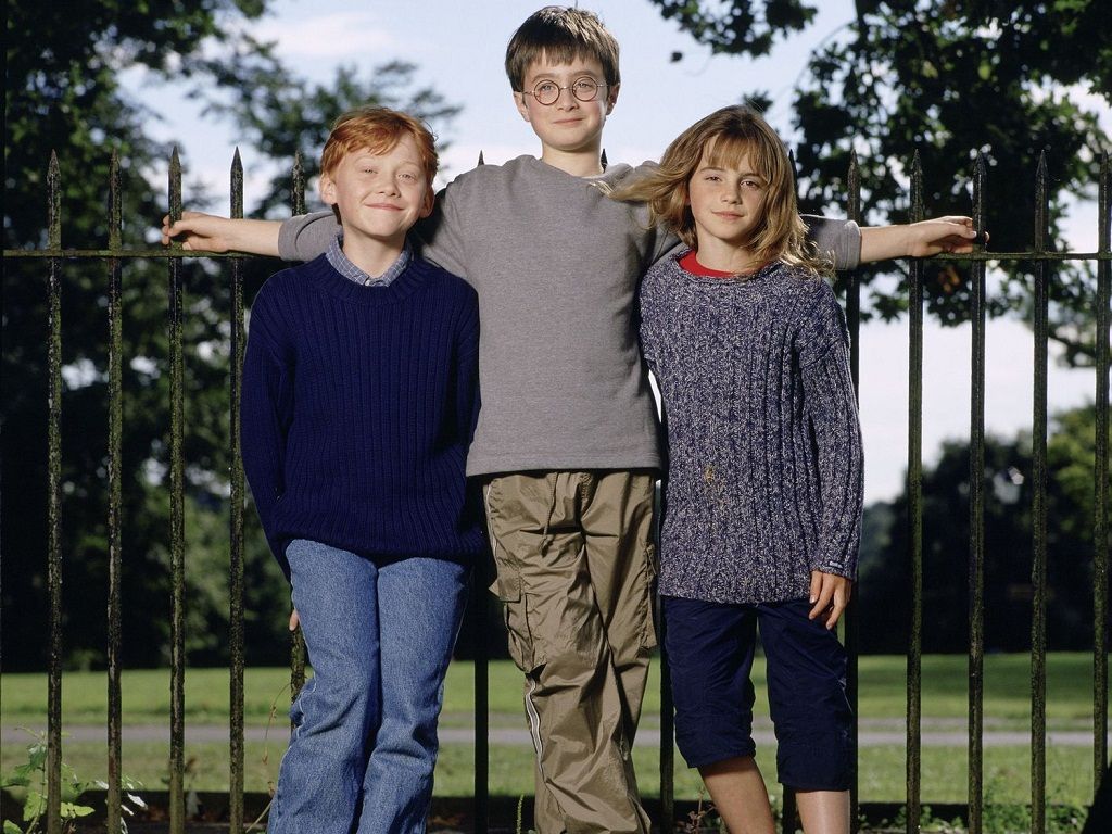 Harry, Ron and Hermione wallpaper, Ron and Hermione wallpaper