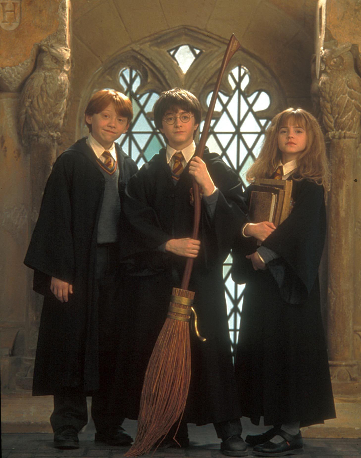 Harry Ron Hermione Wallpaper