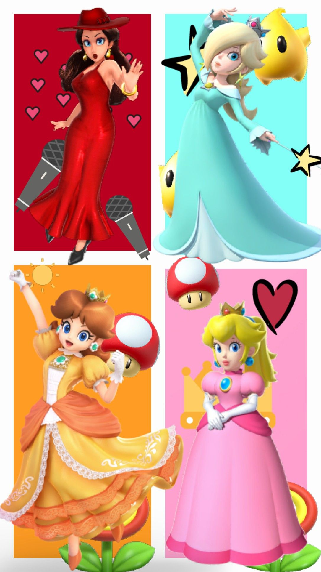 Mario, Luigi etc