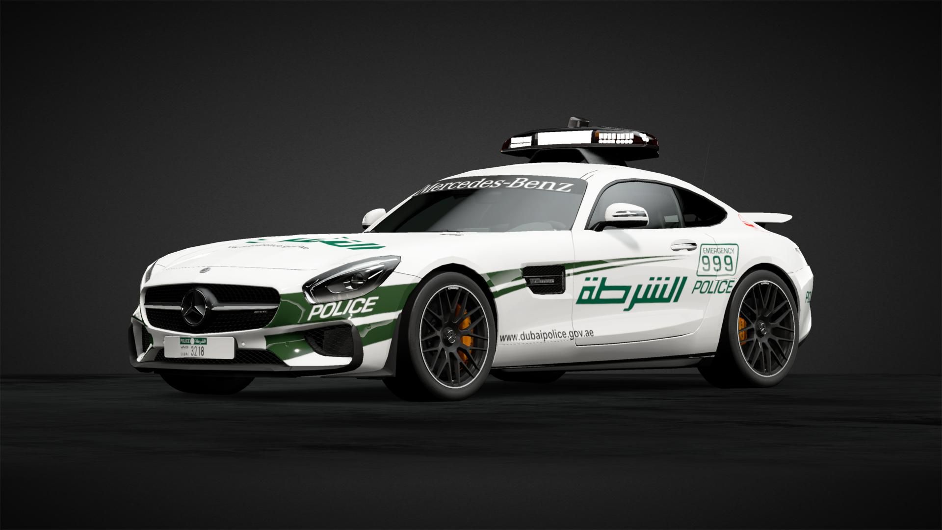 Mercedes AMG GT Dubai Police Livery by sgebi. Community. Gran Turismo Sport