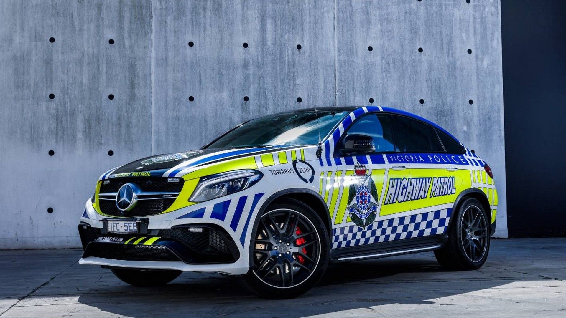 Australia Gets Mercedes AMG GLE 63 S Coupe Police Car