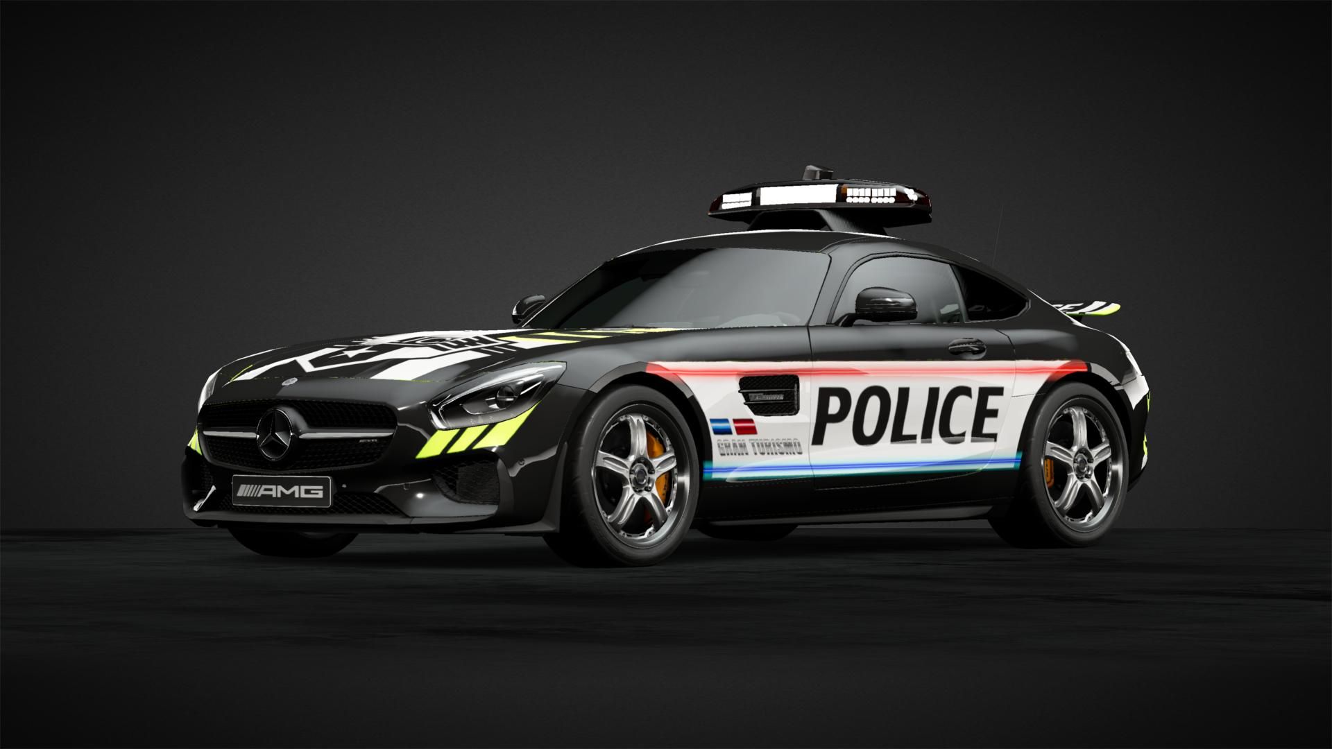 AMG Cop Car Livery by atomiclemon86. Community. Gran Turismo Sport