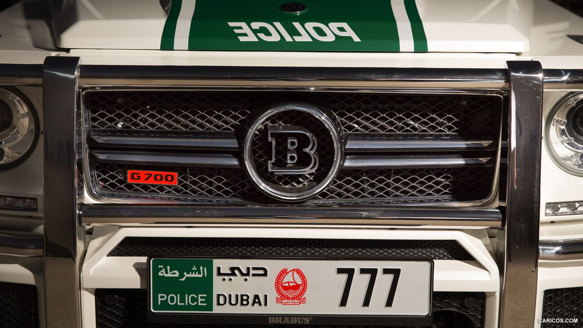 BRABUS B63S 700 Widestar (based On Mercedes G63 AMG) Dubai Police