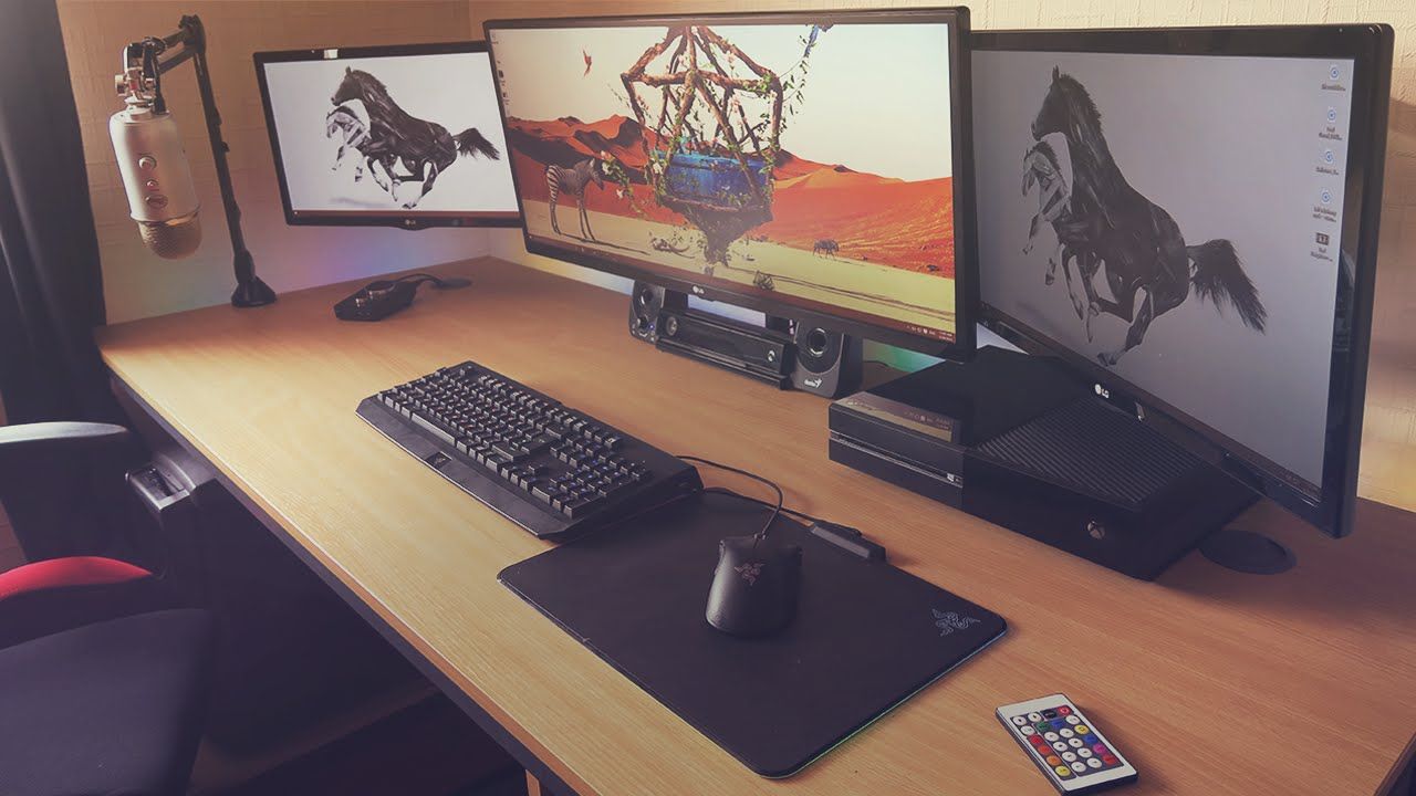 Hd Desktop Setup Wallpaper