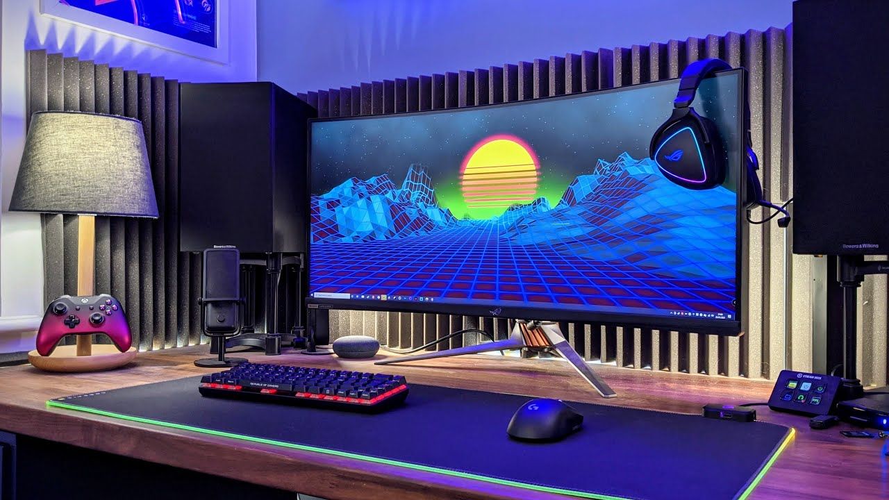 My EPIC PC Gaming Setup 2021 HAS BEGUN! Falchion, ROG Delta S, MM700 RGB!