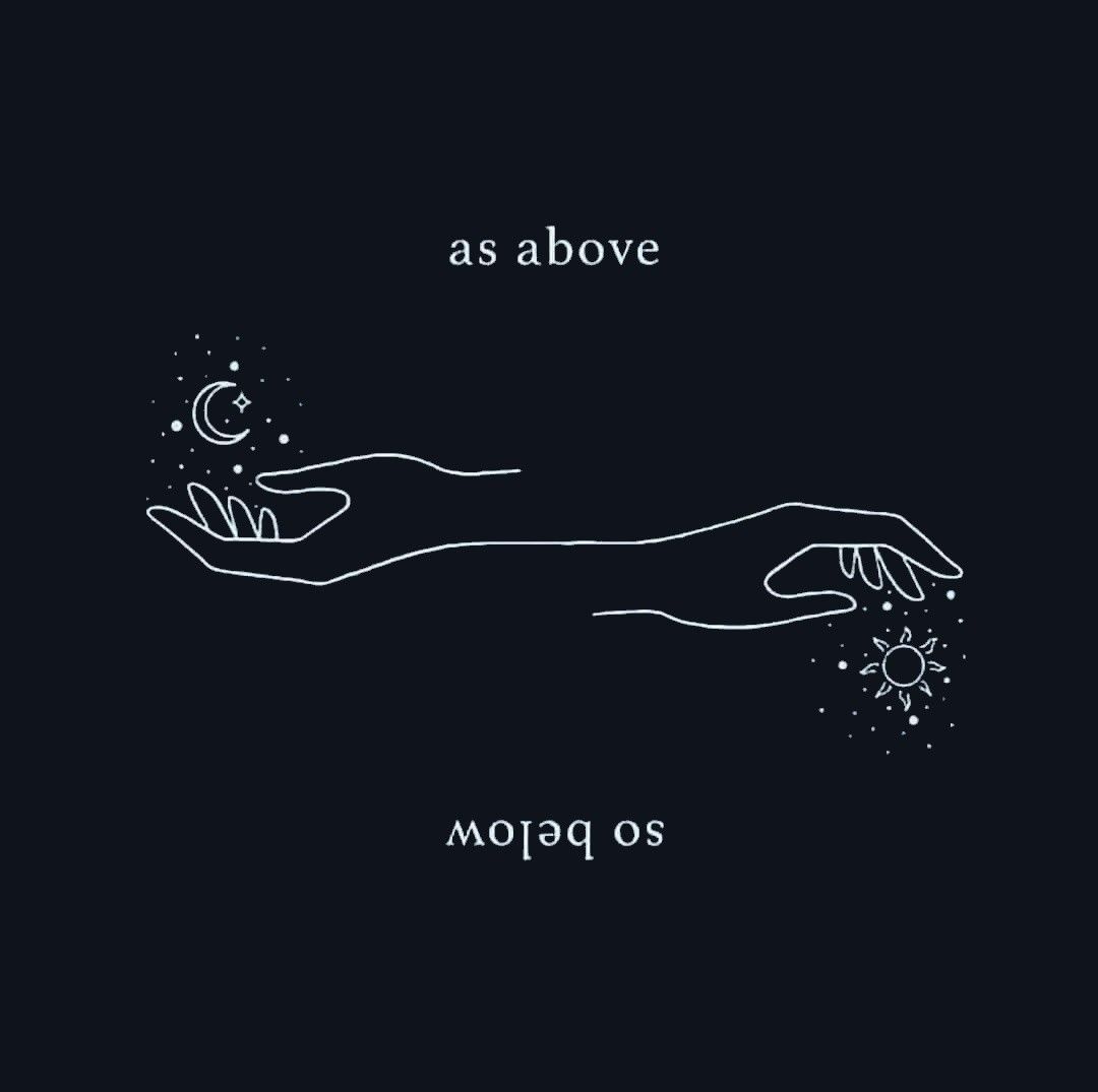 As above