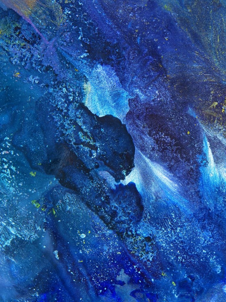 Blue.Paint, Art, Canvas, Abstract Art, Wallpaper Free HD Wallpaper GoldPoster
