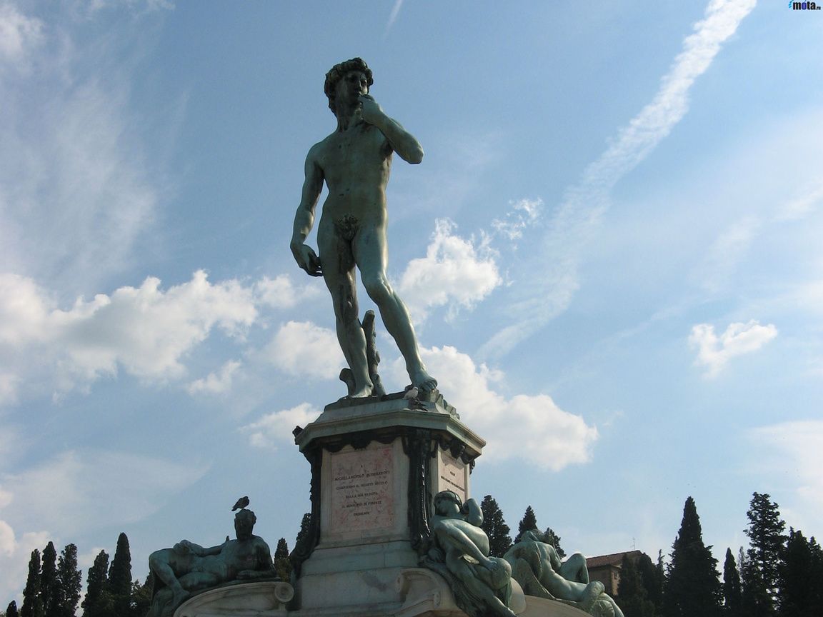 Download Wallpaper David (Michelangelo) in florence, Italy (1152x864). The Wallpaper, photo