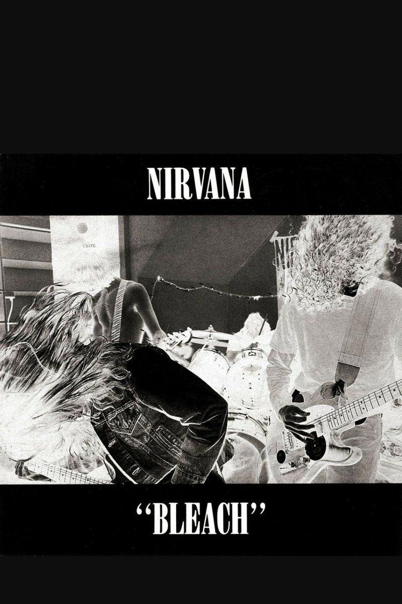 Rock History Pics years ago today, Nirvana released their debut album Bleach. #nirvana #bleach #kurtcobain