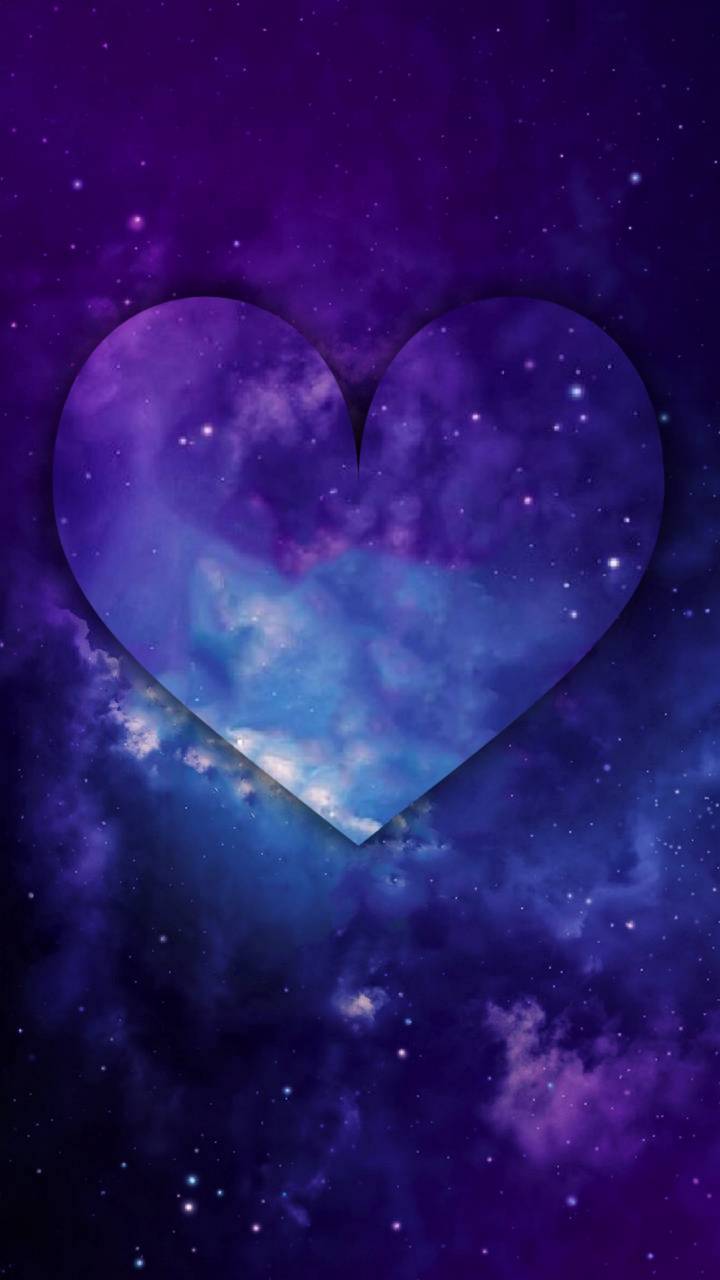 Galaxy Heart Wallpaper