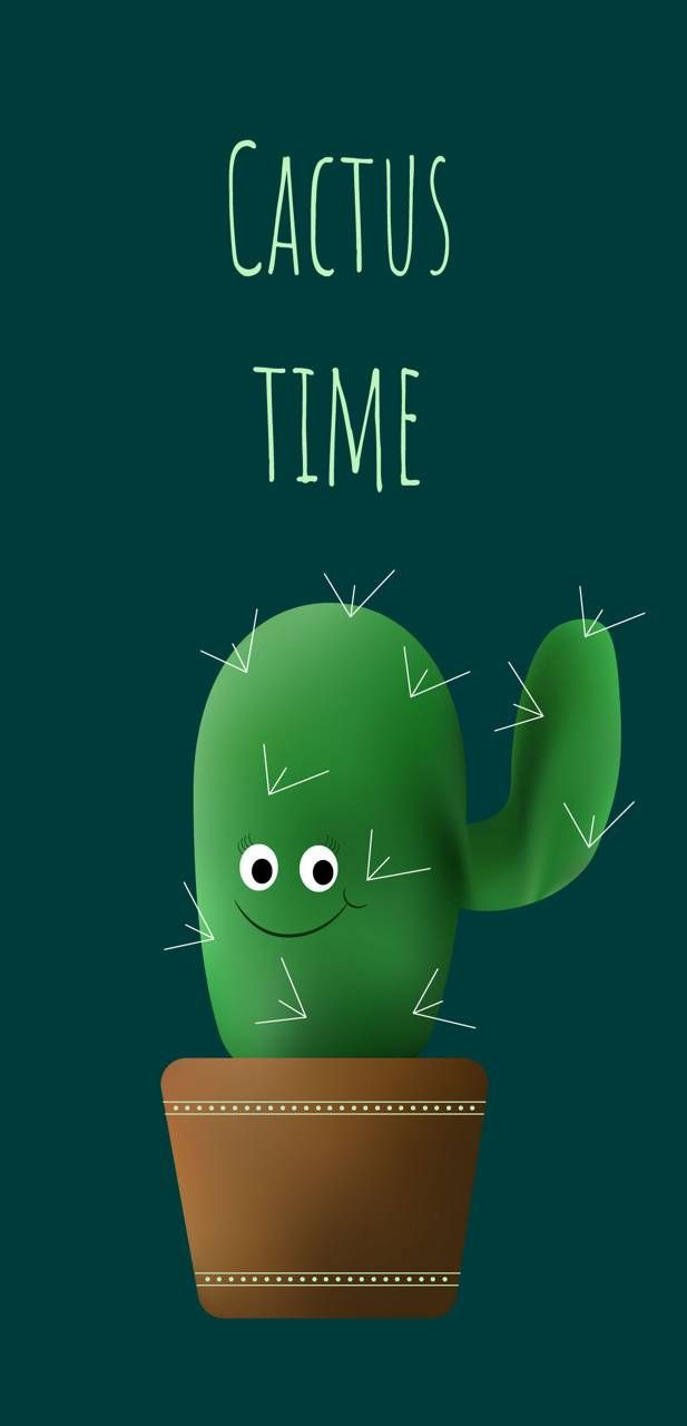 Cactus Cartoon Wallpapers - Wallpaper Cave