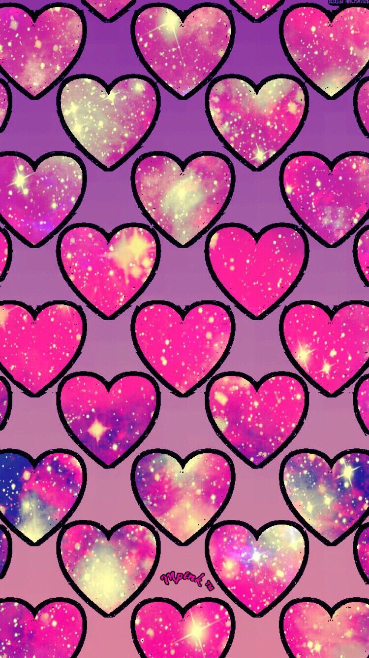 Girly Pink Hearts Wallpaper Free Girly Pink Hearts Background