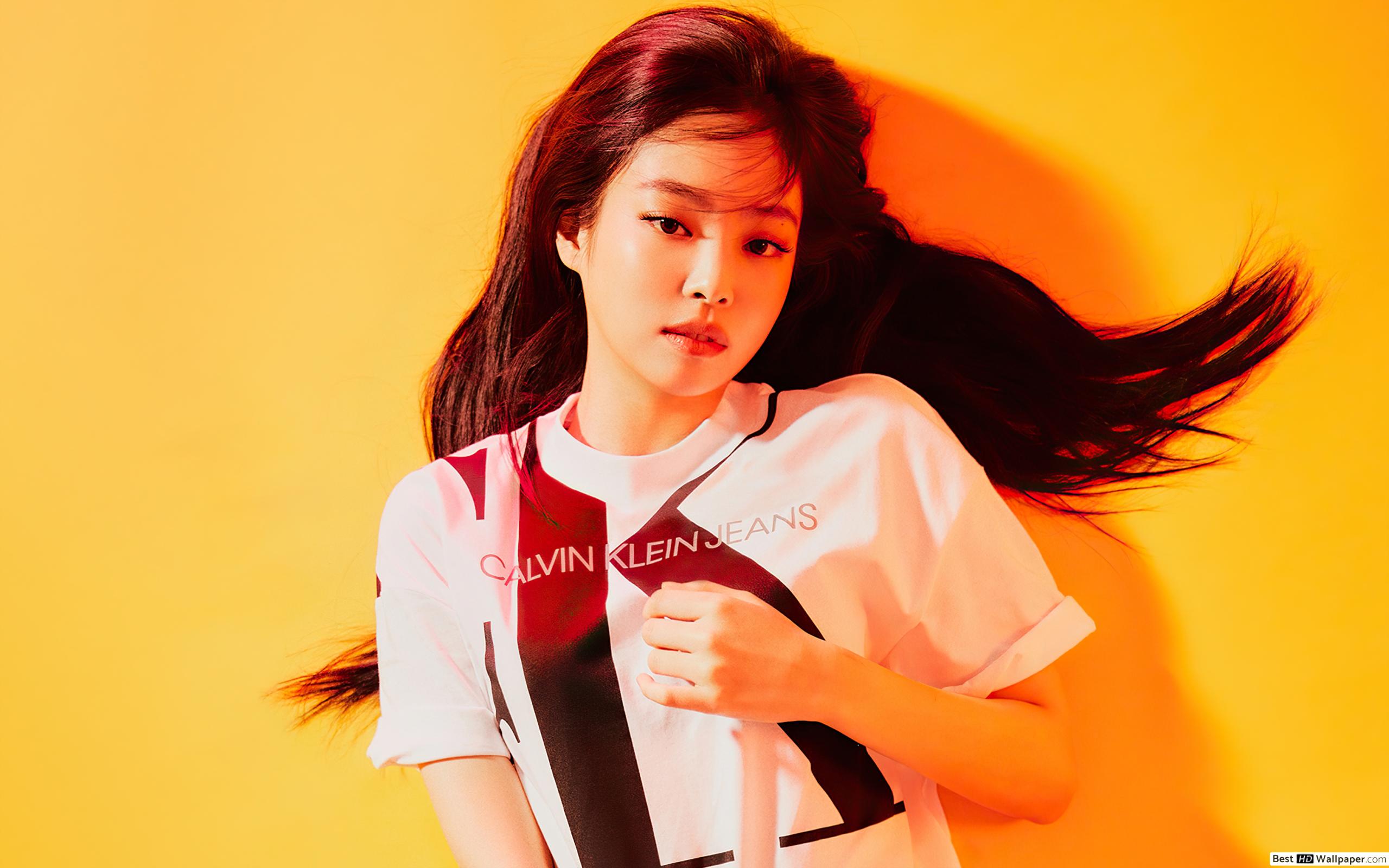 BlackPink's Jennie for Calvin Klein Photohoot HD wallpaper download