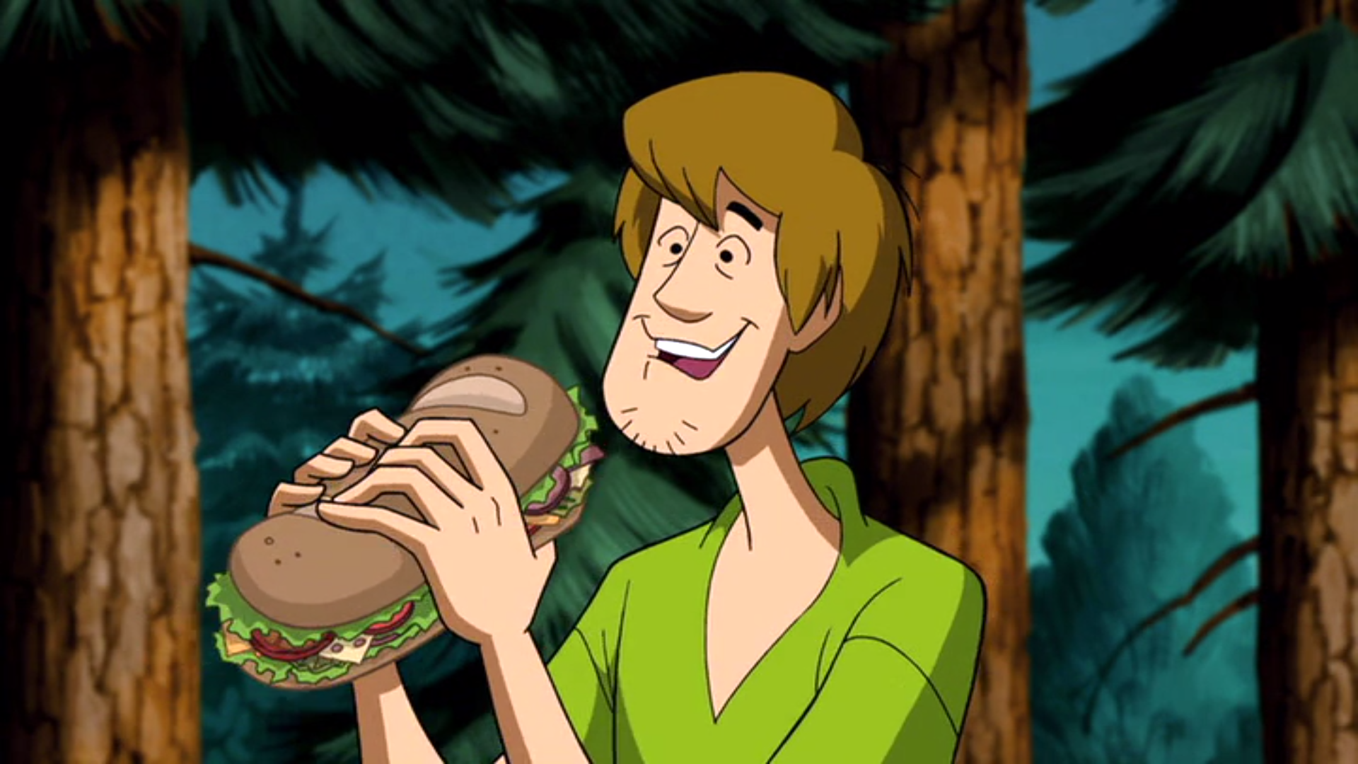 Shaggy Rogers. The Powerpuff Girls: Action Time