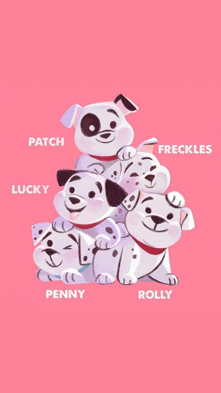Cute #Dog #Wallpaper #Patch #Freckles #Lucky #Penny #Rolly #Disney. Disney doodles, Disney pixar, Disney dogs