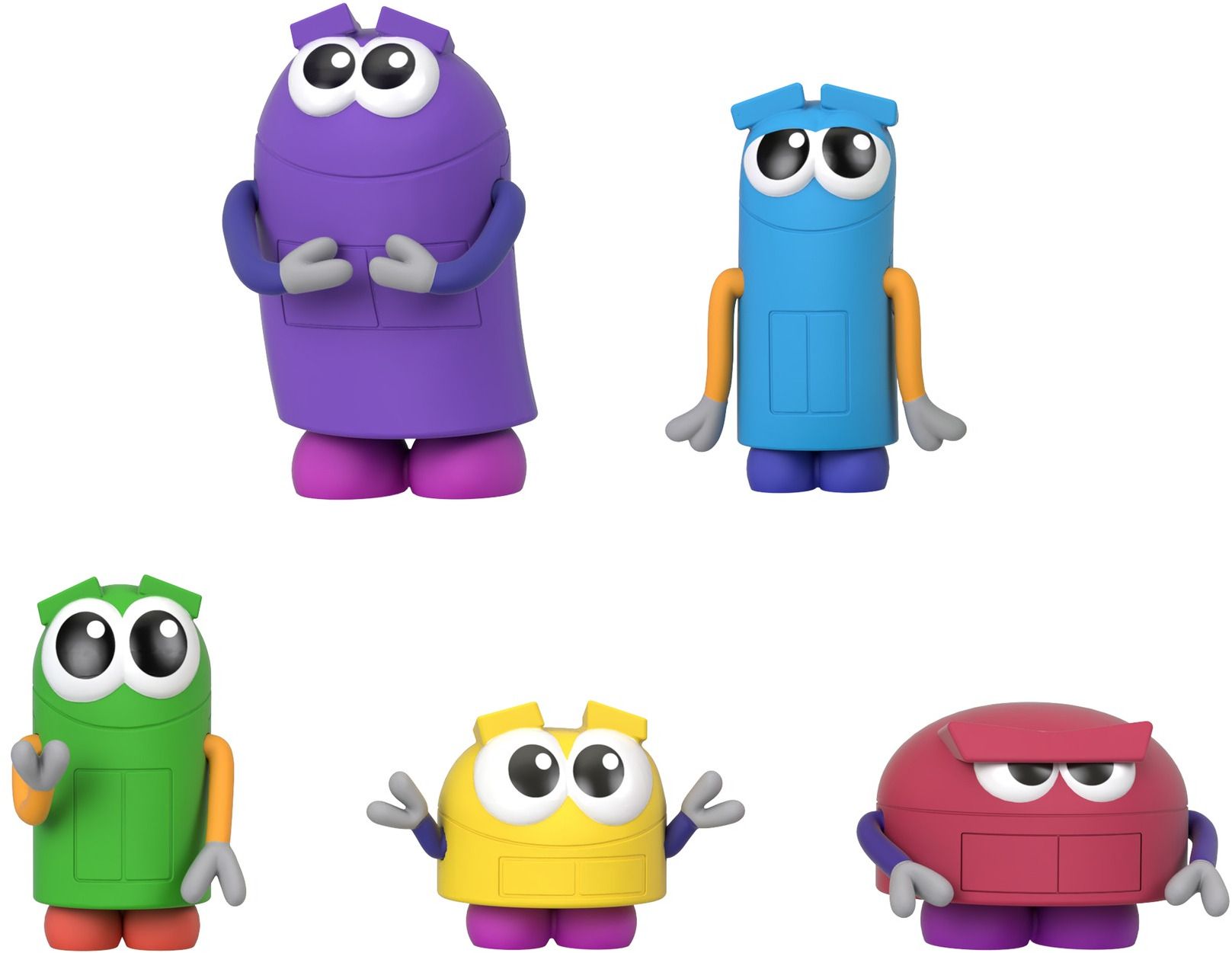 Fisher Price Storybots Figure Pack Of 5 Toys