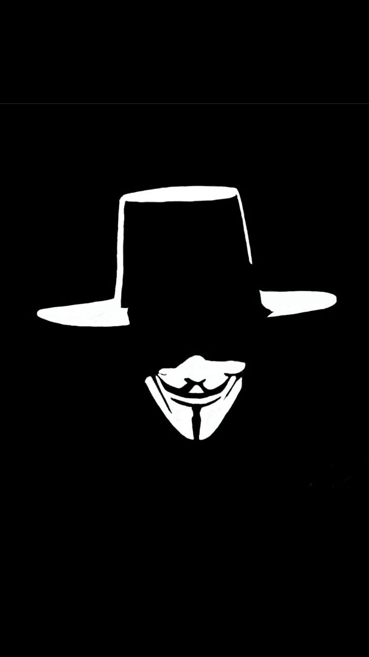 Cool iPhone 6s Wallpaper with Anonymous Mask Wallpaper. Wallpaper Download. High Resolution Wallpaper