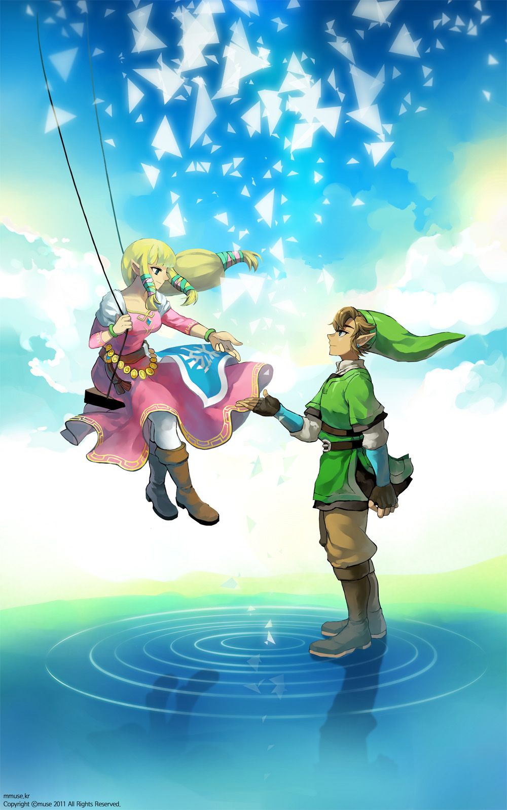 Legend Of Zelda Skyward Sword Art