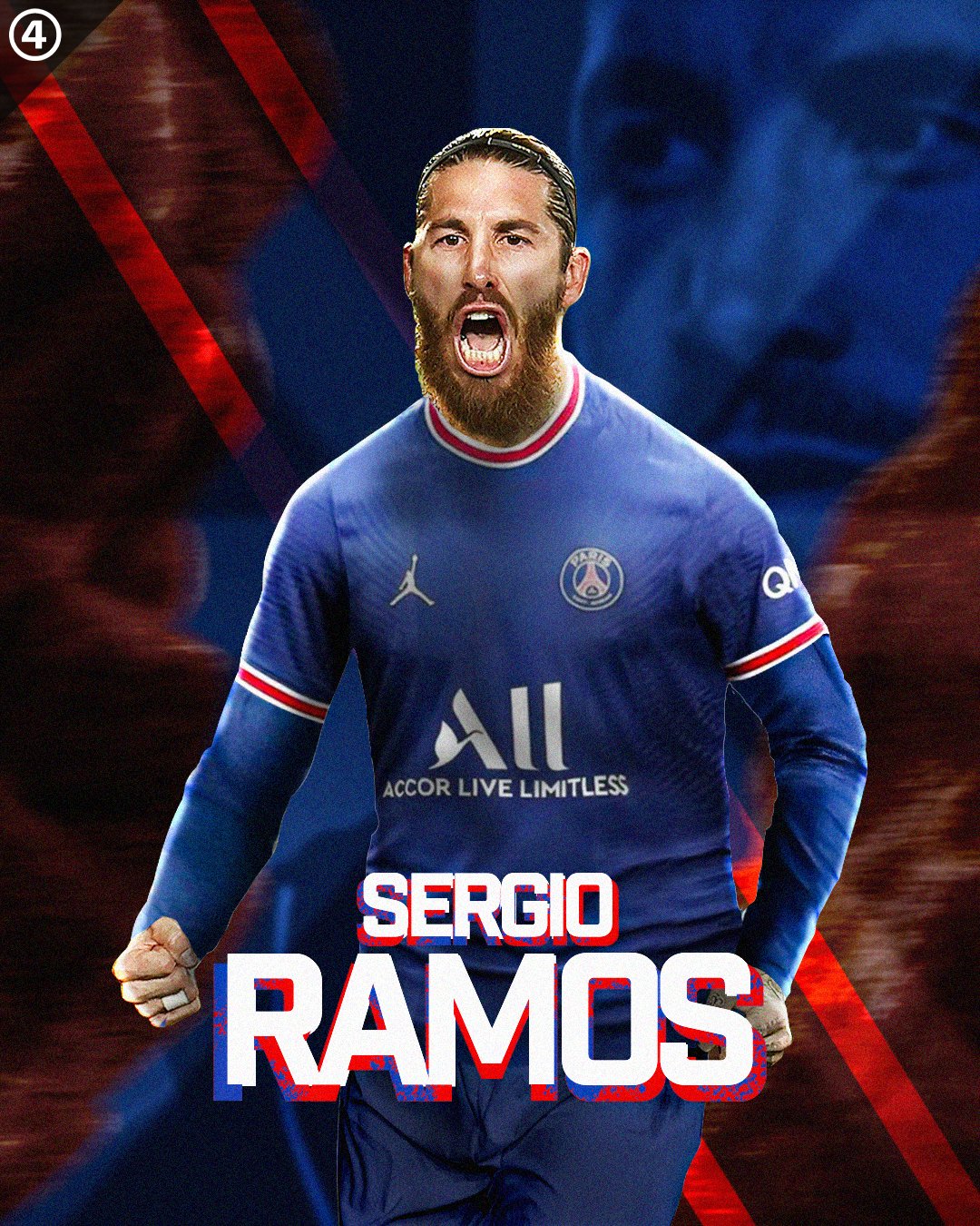 Sergio Ramos Paris Saint Germain wallpaper