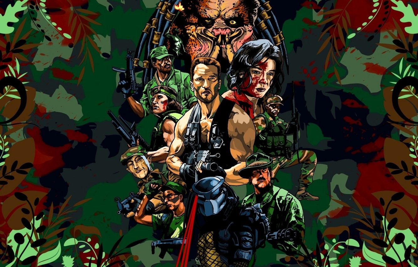 Arnold Predator Wallpaper