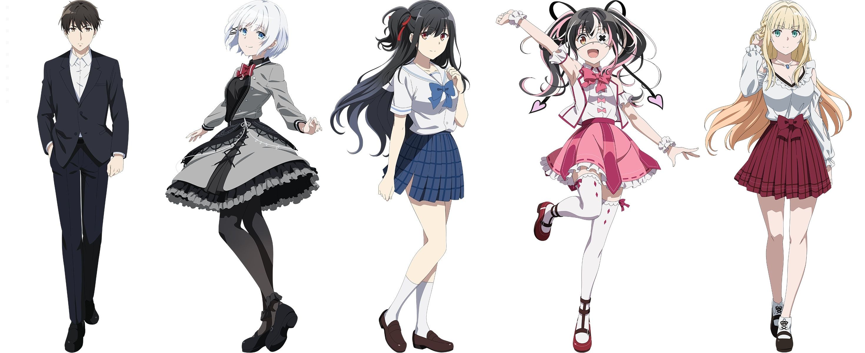 The Detective Is Already Dead New Character Visuals: anime.