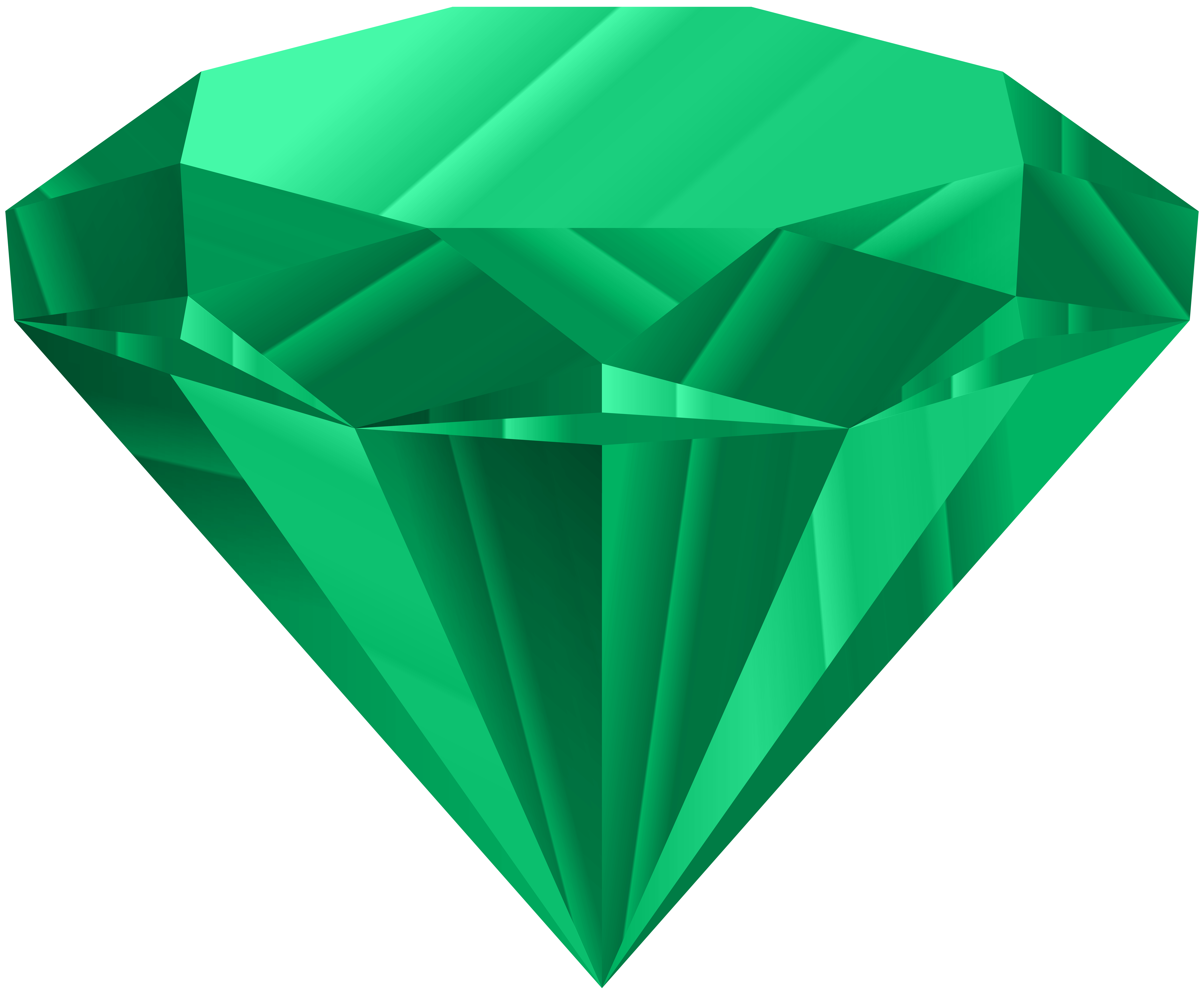 Green Diamond PNG Clip Art Image​-Quality Image and Transparent PNG Free Clipart