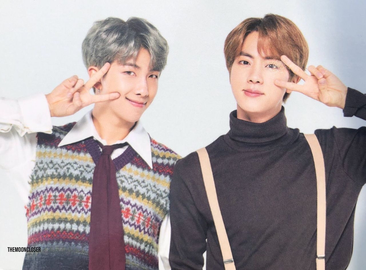 image about ✘ namjin ✘. See more about bts, namjin