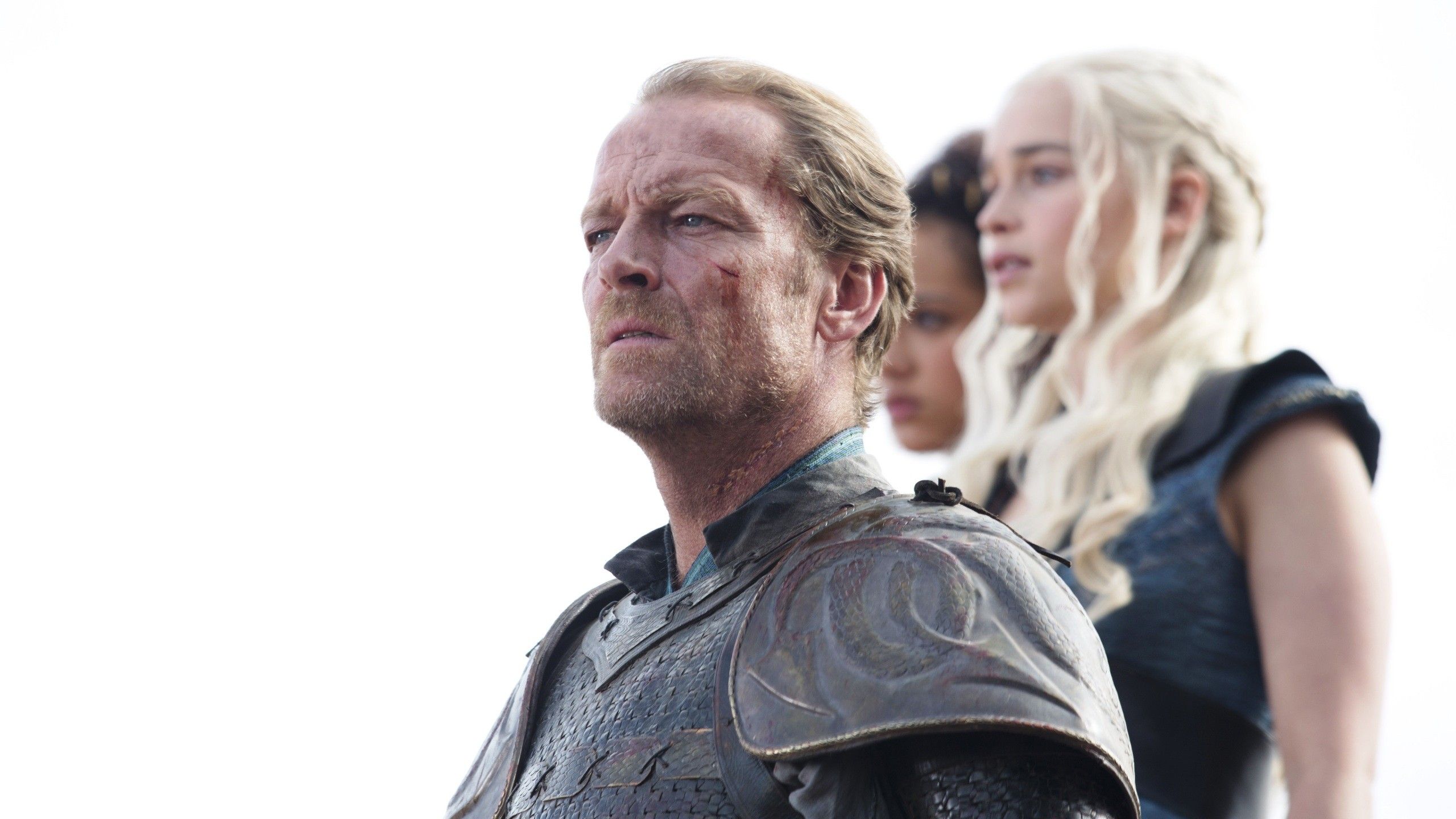 men, actors, Game of Thrones, TV Series, Daenerys Targaryen, Jorah Mormont, Iain Glen wallpaper