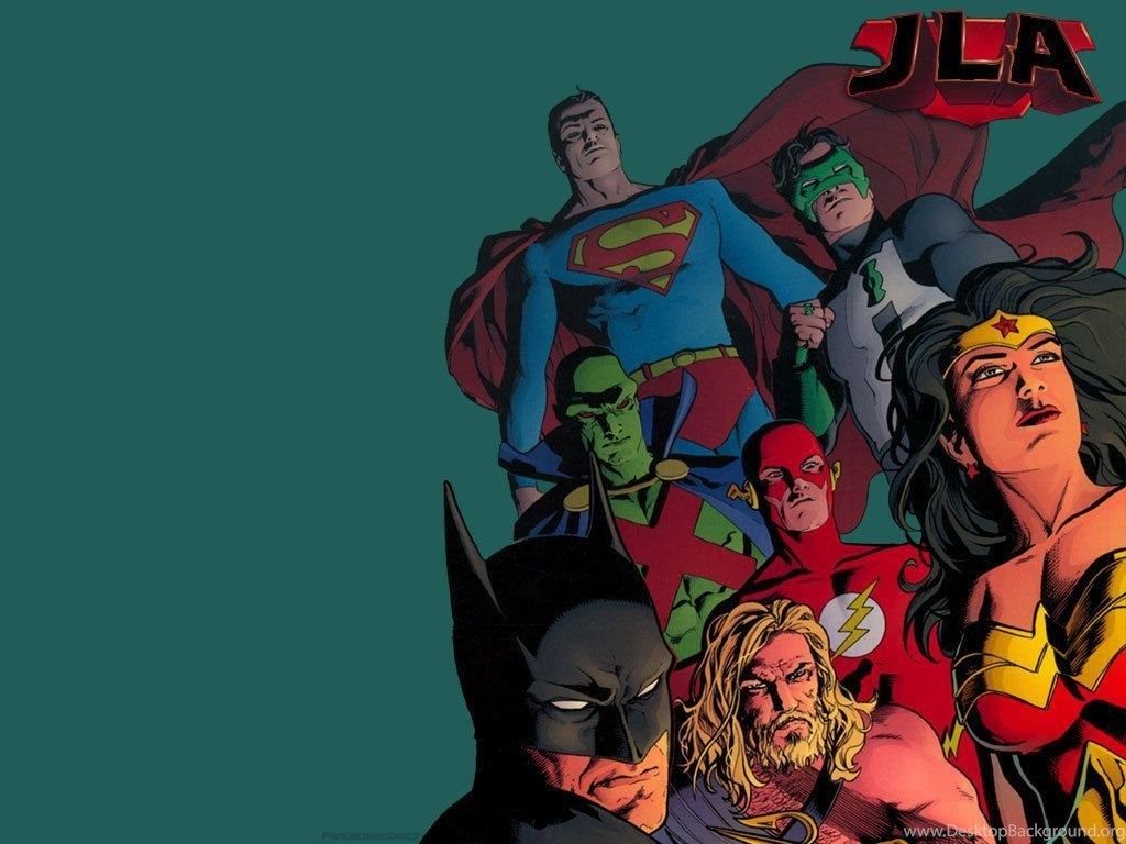 Justice League DC Comics Wallpaper Fanpop Desktop Background