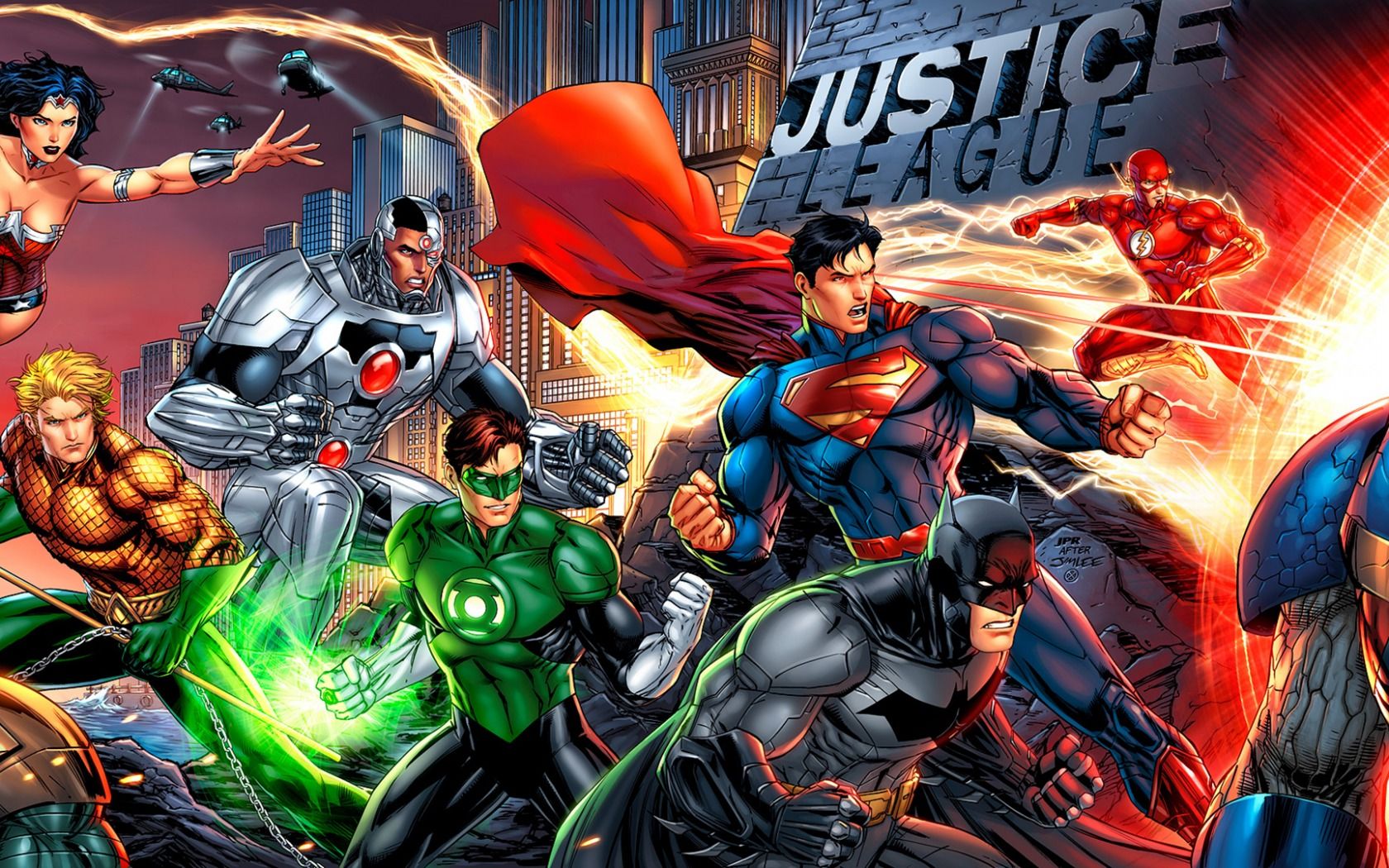 Justice League Wallpaper Comics