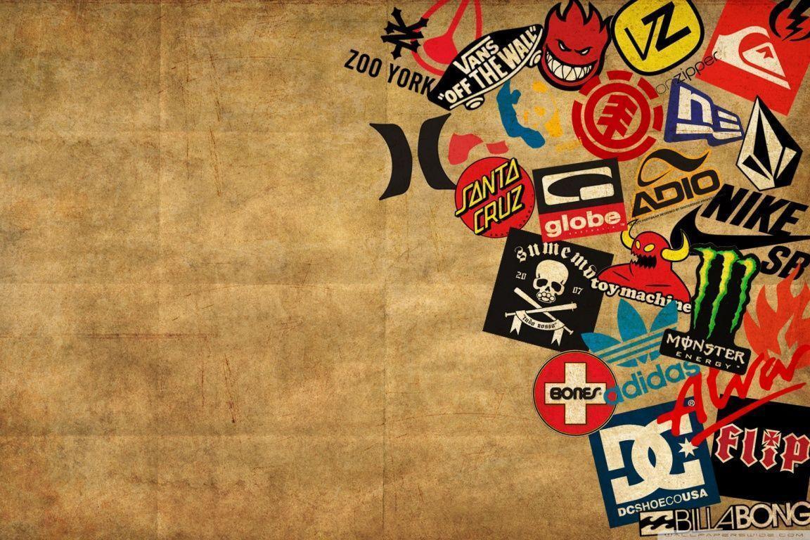 Skateboard Logos HD desktop wallpaper, Widescreen, Fullscreen