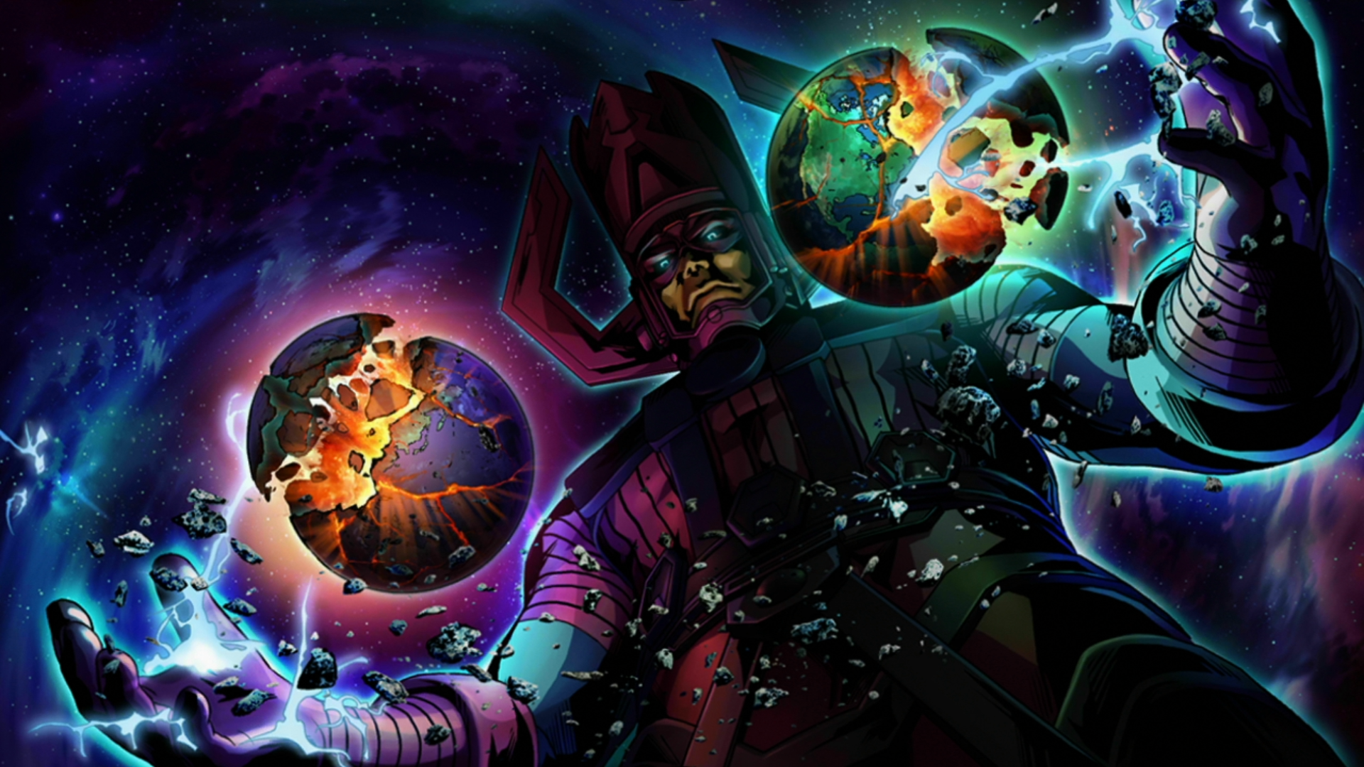 Composite Galactus (Marvel) vs Othinus (Toaru)