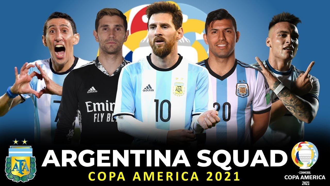 Argentina Squad for Copa America 2021 (Official) 28 Players List. Argentina Full Squad 2021