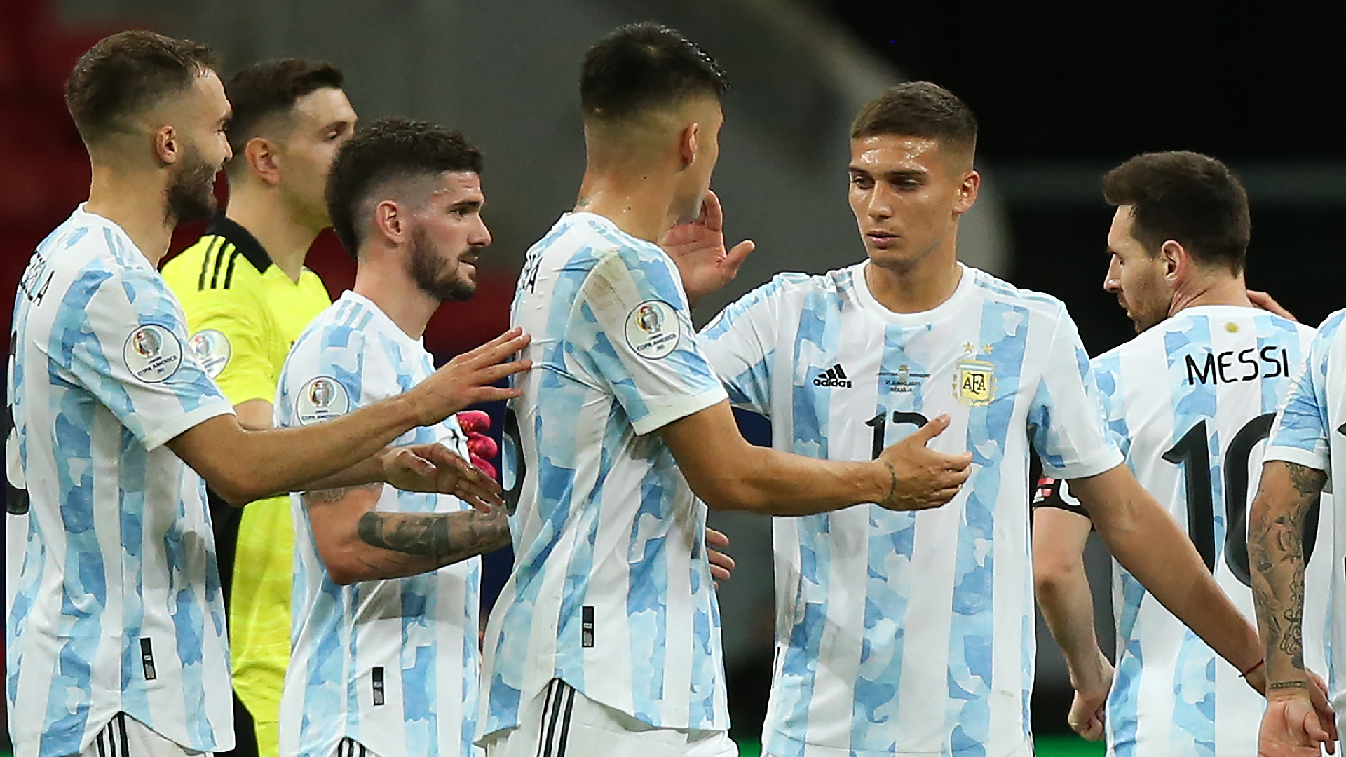 Copa America: Argentina beat Paraguay to secure knockout spot