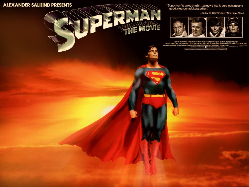 Superman: The Movie desktop PC and Mac wallpaper
