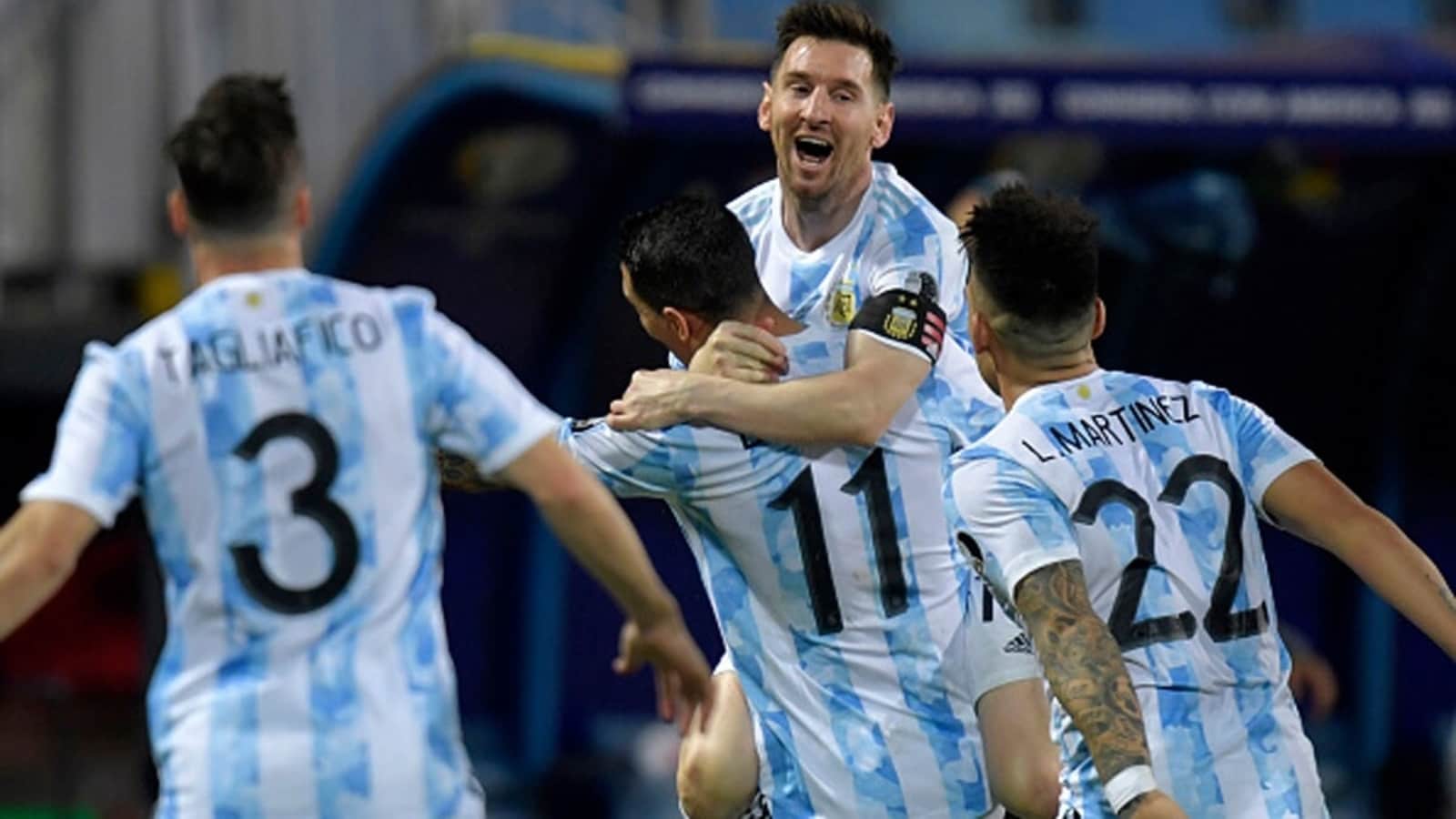 Messi, De Paul And Martinez Score As Argentina Pip Ecuador 3 0 To Enter Copa America Semi Final